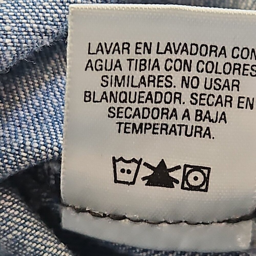 Classic Elements Button-Up Denim Jacket Women's L… - image 8